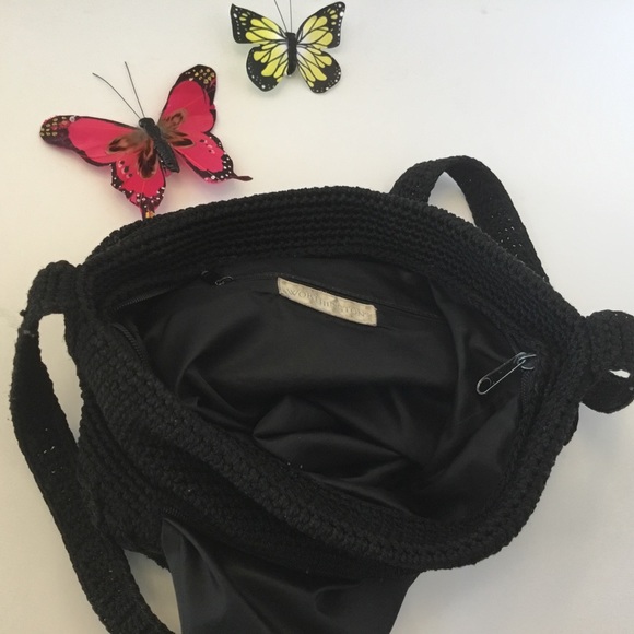 ✅ Worthington Black Crochet Bag - Picture 5 of 6
